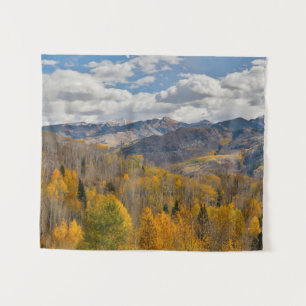 Fall Colours of Aspens & Oaks Keebler Pass Tapestry