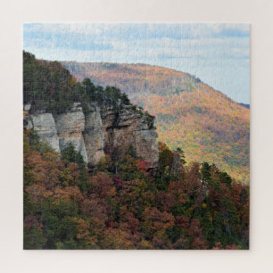 Fall Colours on Signal Mountain - 20 x 20 Jigsaw Puzzle