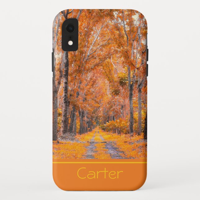Fall Colours Personalized Case-Mate iPhone Case (Back)