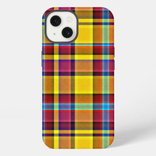 Fall Colours Plaid Tartan iPhone 13 Case