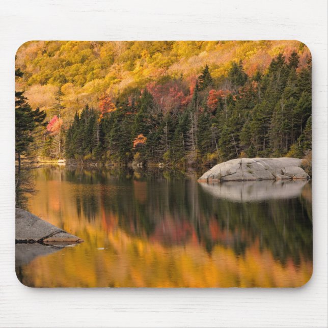 Fall Colours Reflected on Beaver Pond Mouse Pad (Front)