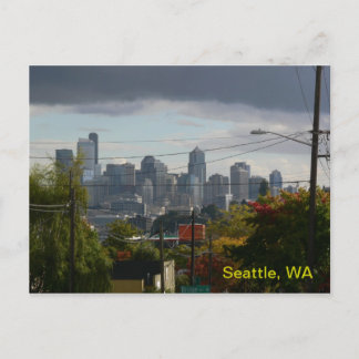 Fall Colours Seattle Postcard