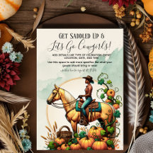 Fall Cowgirl