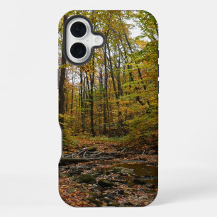 Fall Creek at Laurel Hill State Park Pennsylvania iPhone 16 Plus Case