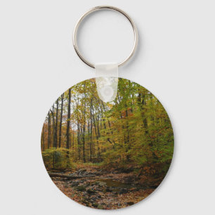 Fall Creek at Laurel Hill State Park Pennsylvania Keychain