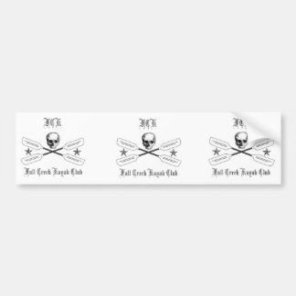 Fall Creek Kayak Club Bumper Logo Bumper Sticker