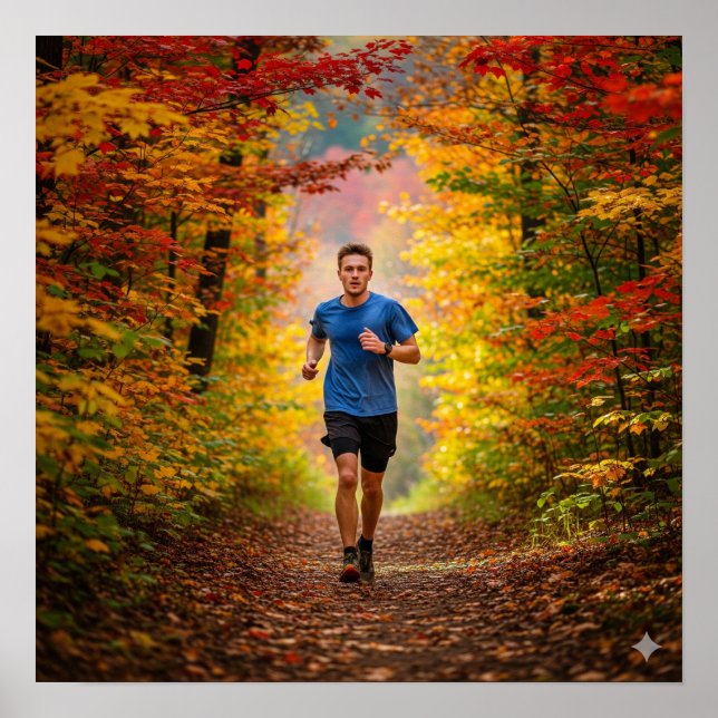 Fall Cross-Country Run Poster (Front)