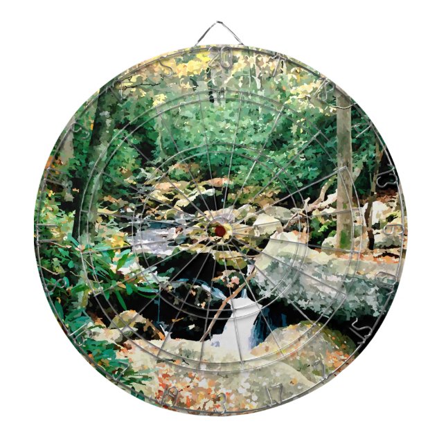 Fall Day Digital Dartboard (Front)