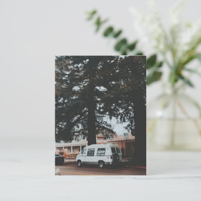 Fall Day In Eugene Oregon  Holiday Postcard (Standing Front)