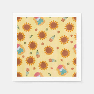 fall design party napkins