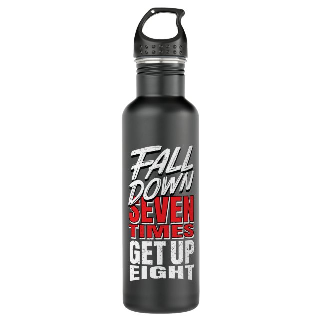 Fall down 710 ml water bottle (Front)