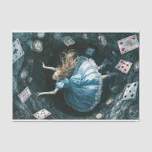 Fall Down the Rabbit Hole Alice in Wonderland Tissue Paper