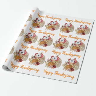 Fall Elegant Pumpkin Wrapping Paper