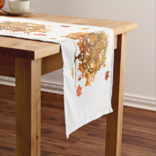 Fall Equinox Pagan Wiccan Long Table Runner