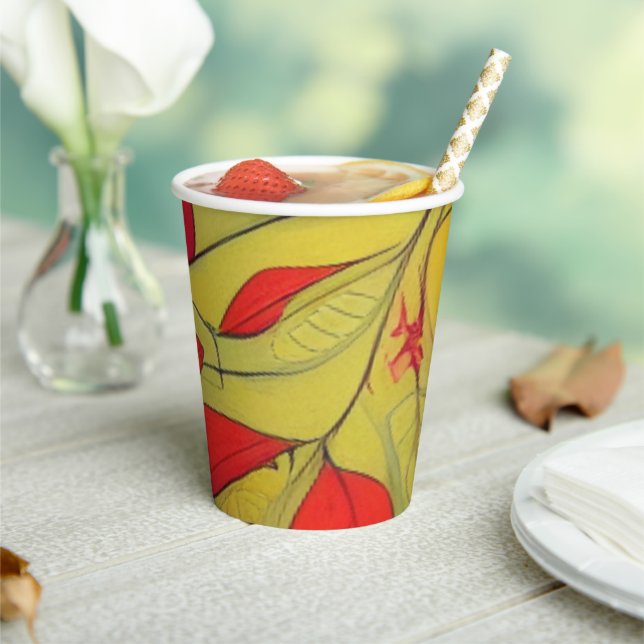 Fall Equinox Paper Cups (Insitu)