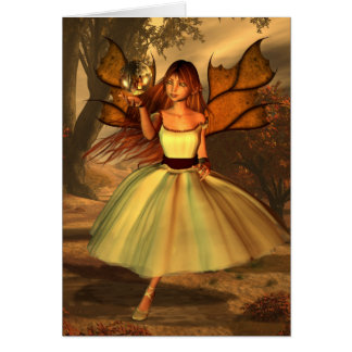 Fall Fairy Card
