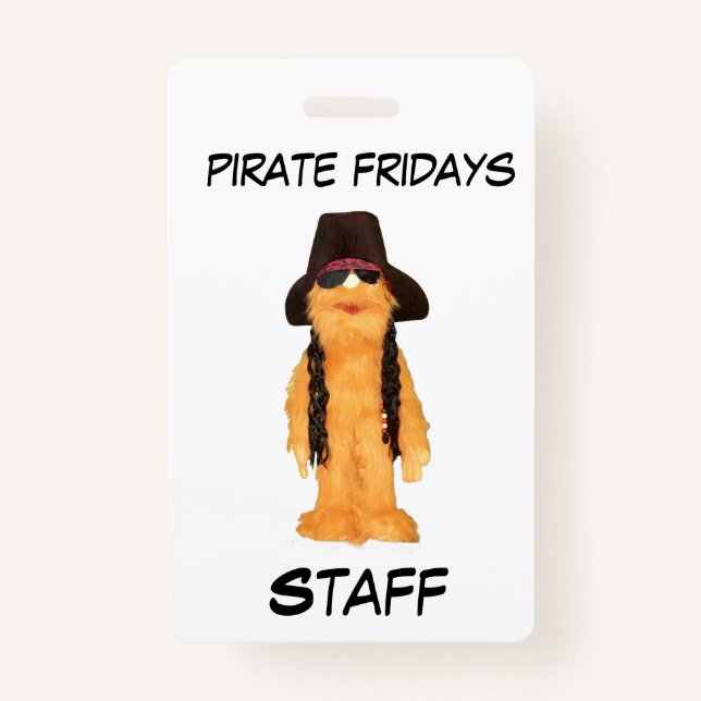 Fall Falldom Staff ID Badge  (Devant)