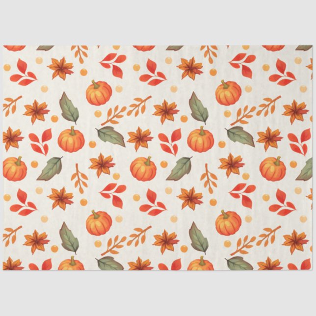 Fall Fantasy A Tissue Paper (Front)