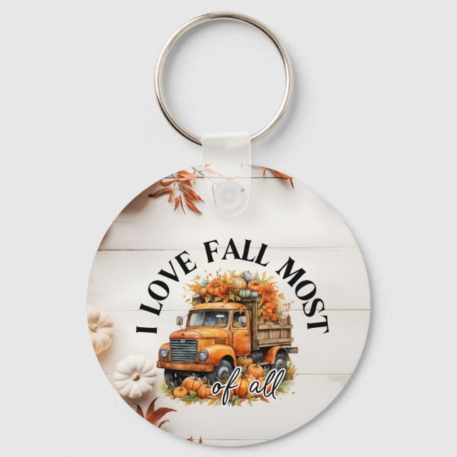 Fall Fashion  Keychain (Front)
