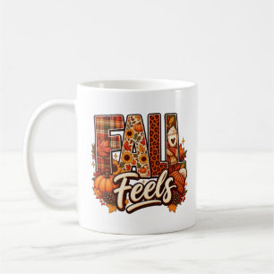 Fall Feels Coffee Mug Pumpkin Spice Fall Mug