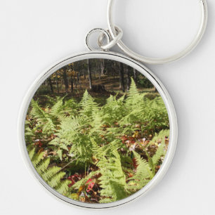 Fall Ferns Keychain