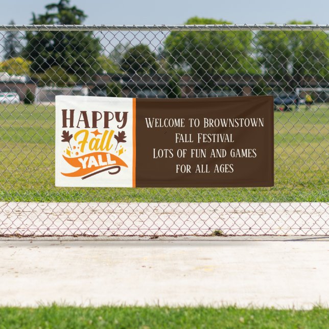 Fall Festival welcome banner add text (Insitu)