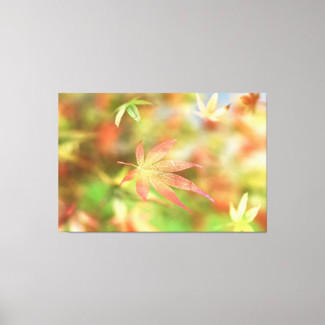 Fall Filigree Canvas Print (Front)