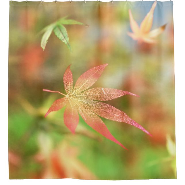 Fall Filigree Shower Curtain (Front)