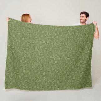 Fall fleece blanket