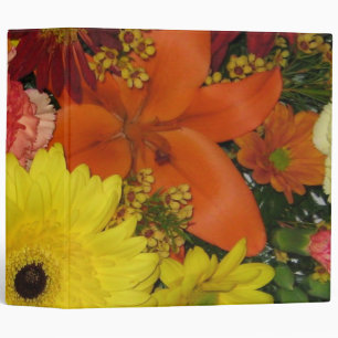 Fall Floral Binder