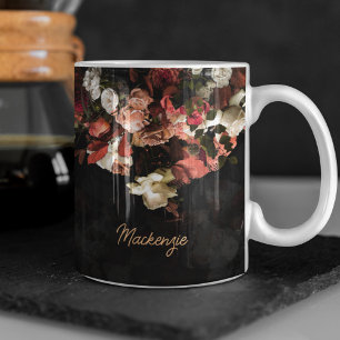 “Fall Floral Fantasy” Coffee Mug