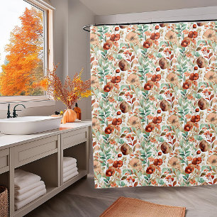 Fall floral pattern