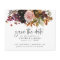 Fall Floral Save the Date Flyer