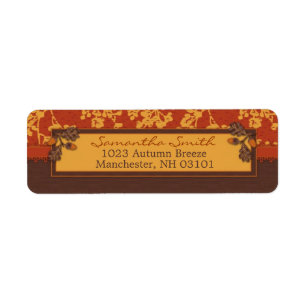 Fall Floral Stems in Warm Autumn Colour