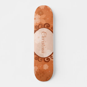 Fall Flowers Comp Skateboard