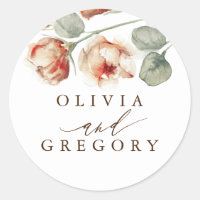 Fall Flowers Elegant Romantic Wedding