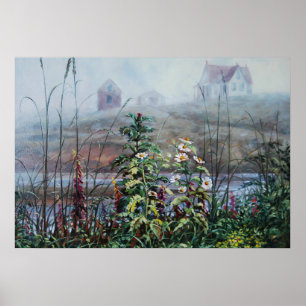 Fall Flowers Poster
