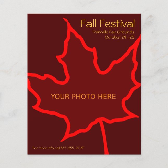 Fall Flyer Template (Front)