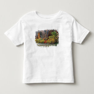 Fall foliage along Virgin River near gateway to Toddler T-shirt