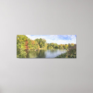 Fall Foliage Central Park New York City Canvas Print