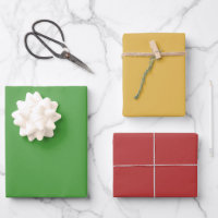 Fall Foliage Colors Wrapping Paper