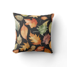 Fall Foliage - Elegant Autumn Leaves Watercolor