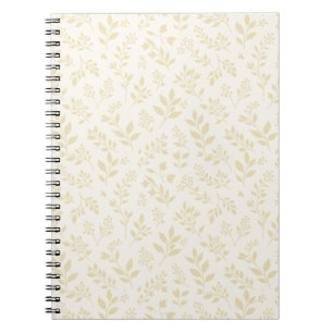 Fall Foliage Golden Wheat - Neutral Notebook