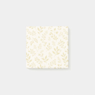 Fall Foliage Golden Wheat - Neutral Post-it Notes