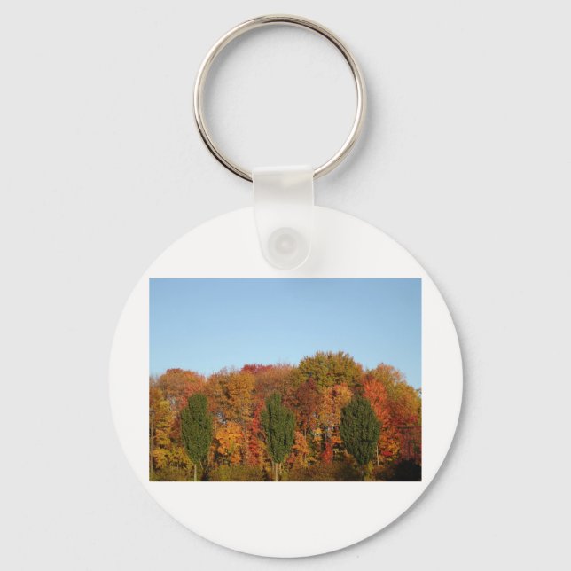 Fall Foliage Keychain (Front)