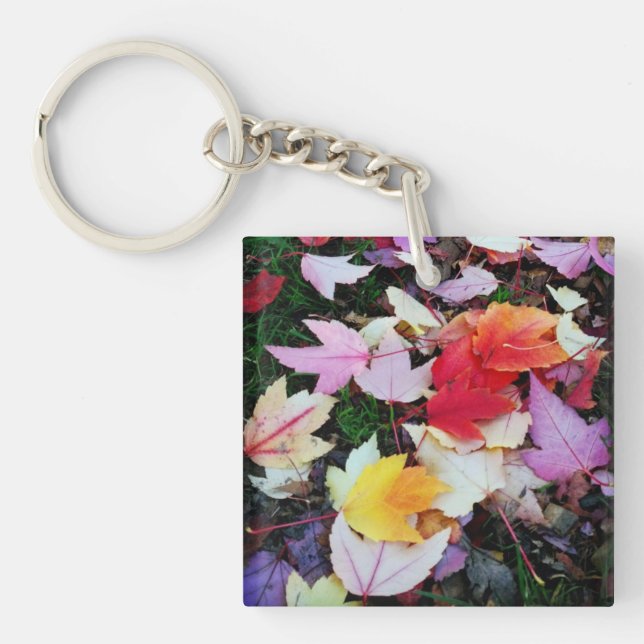 Fall Foliage Keychain (Front)