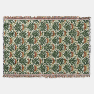 Fall Foliage  Throw Blanket
