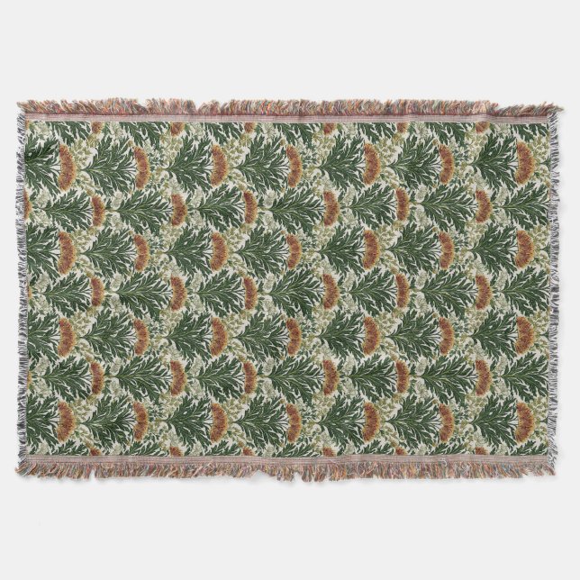 Fall Foliage  Throw Blanket (Front)