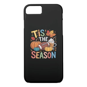 Fall Football Autumn Pumpkin Coffee Lover Case-Mate iPhone Case