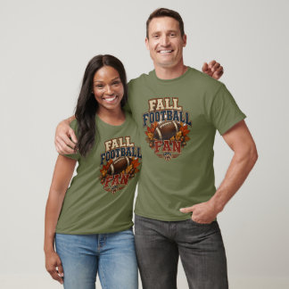 Fall Football Fan T-Shirt | Cozy Autumn Game Day 